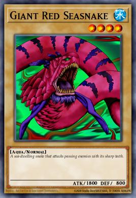 Giant Red Seasnake TP2-003