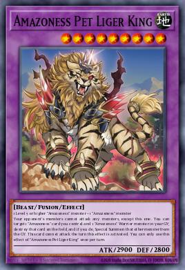 Amazoness Pet Liger King 098