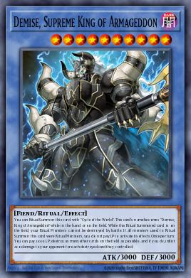 Demise, Supreme King of Armageddon CYHO-EN030