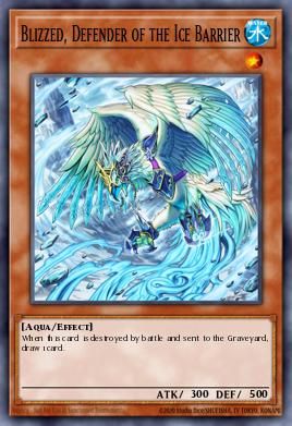 Blizzed, Defender of the Ice Barrier HA01-EN001