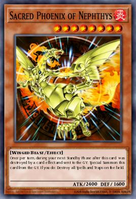 Sacred Phoenix of Nephthys FET-EN005