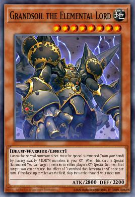Grandsoil the Elemental Lord REDU-EN038