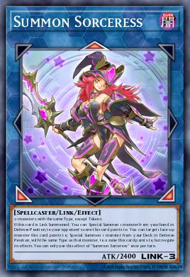 Summon Sorceress JUMP-EN084