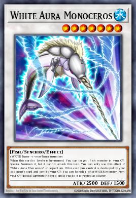 White Aura Monoceros 095