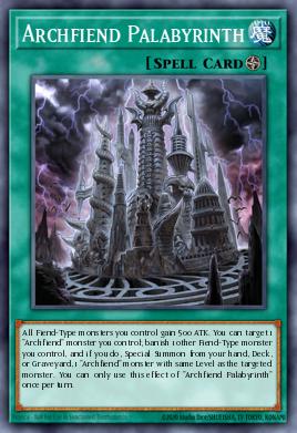 Archfiend Palabyrinth 066