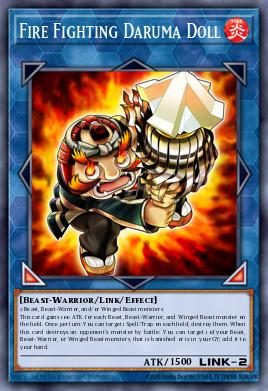 Fire Fighting Daruma Doll 051