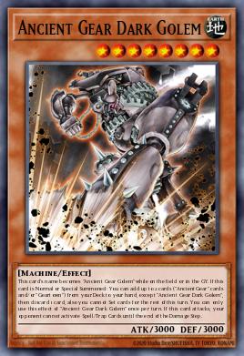 Ancient Gear Dark Golem 006