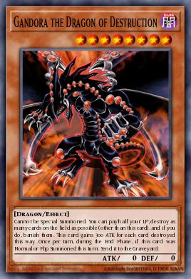 Gandora the Dragon of Destruction JUMP-EN028