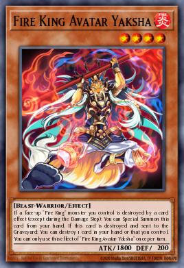 Fire King Avatar Yaksha JOTL-EN095