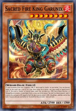 Sacred Fire King Garunix SR14-EN001