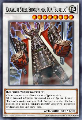 Karakuri Steel Shogun mdl 00X "Bureido" STOR-EN042