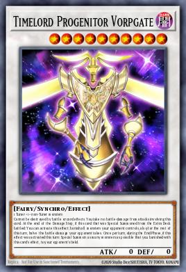 Timelord Progenitor Vorpgate YA06-EN001