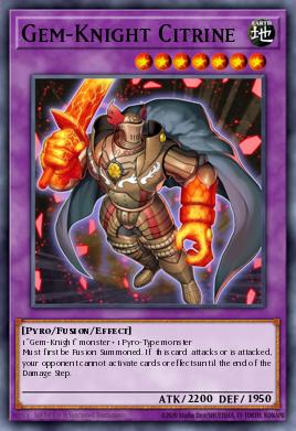 Gem-Knight Citrine DT06-EN035