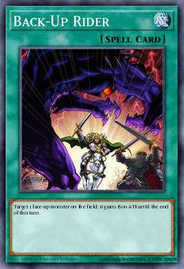 Back-Up Rider 064