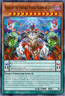 Vidolium the Unstable Power Patron of Unity 010