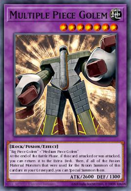 Multiple Piece Golem TDGS-EN038