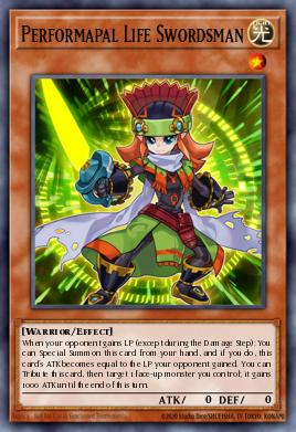Performapal Life Swordsman 008