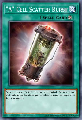 "A" Cell Scatter Burst 041