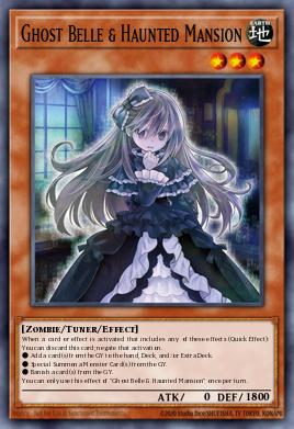 Ghost Belle & Haunted Mansion FLOD-EN033