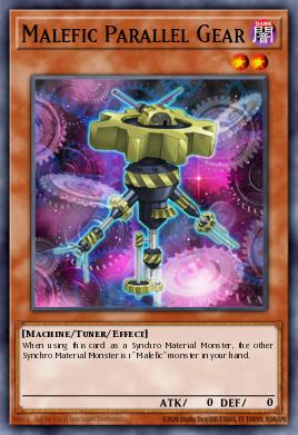 Malefic Parallel Gear YMP1-EN003