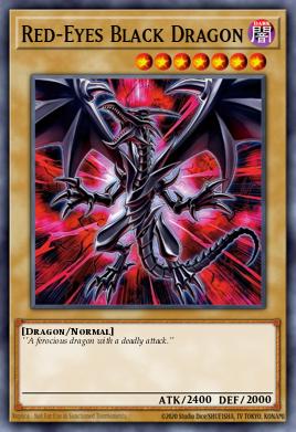 Red-Eyes Black Dragon LOB-070