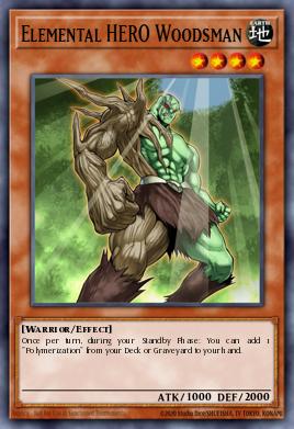 Elemental HERO Woodsman PP02-EN004