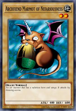 Archfiend Marmot of Nefariousness 016