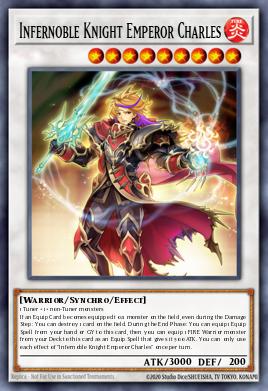 Infernoble Knight Emperor Charles ROTD-EN042
