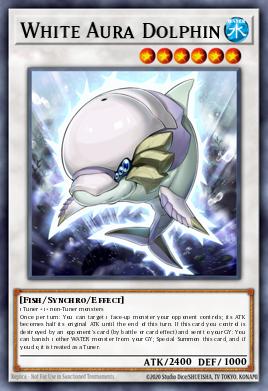 White Aura Dolphin 019
