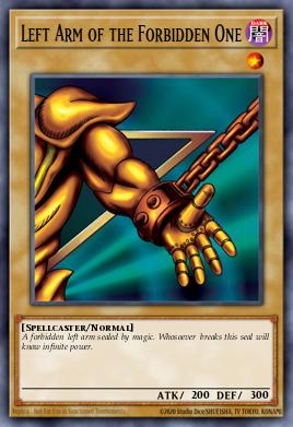 Left Arm of the Forbidden One LOB-123