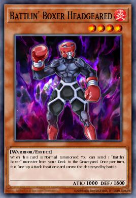 Battlin' Boxer Headgeared LTGY-EN016