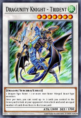 Dragunity Knight - Trident DT04-EN040