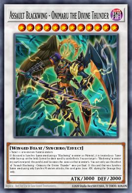 Assault Blackwing - Onimaru the Divine Thunder 049