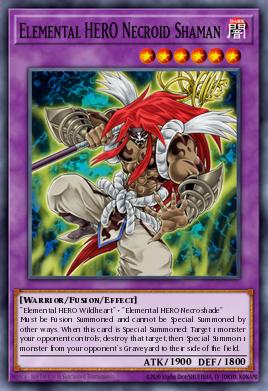 Elemental HERO Necroid Shaman EOJ-EN036