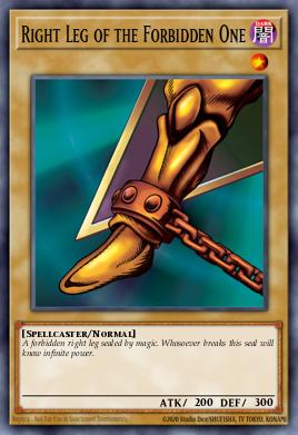 Right Leg of the Forbidden One LOB-120
