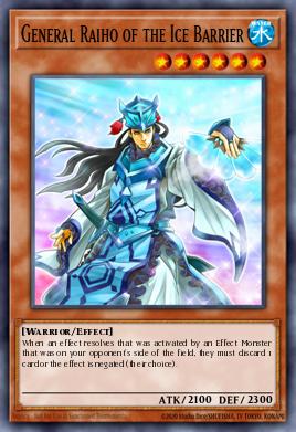 General Raiho of the Ice Barrier DT04-EN035