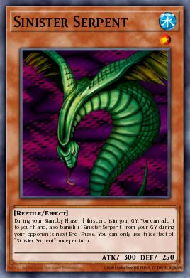 Sinister Serpent SDD-002