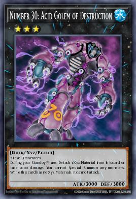 Number 30: Acid Golem of Destruction JUMP-EN059