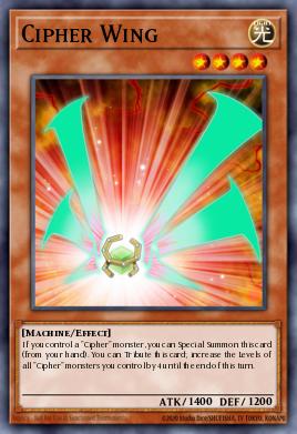 Cipher Wing DRL3-EN028