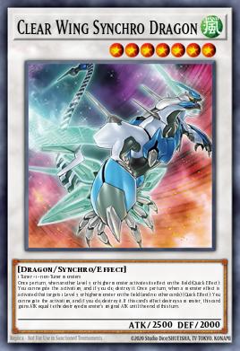 Clear Wing Synchro Dragon CROS-EN046