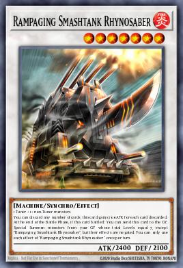 Rampaging Smashtank Rhynosaber 093