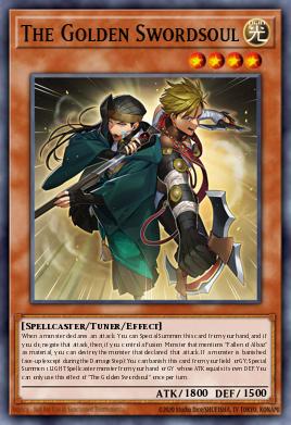 The Golden Swordsoul SDAZ-EN003