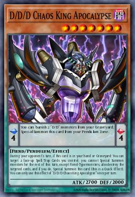 D/D/D Chaos King Apocalypse SDPD-EN001