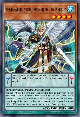 Zefrasaber, Swordmaster of the Nekroz 026