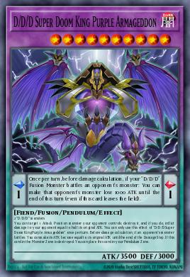 D/D/D Super Doom King Purple Armageddon 096
