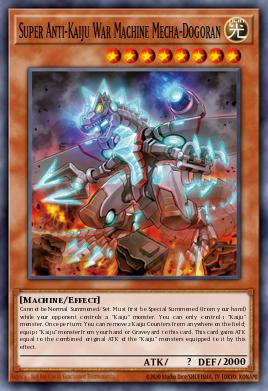 Super Anti-Kaiju War Machine Mecha-Dogoran SHVI-EN088