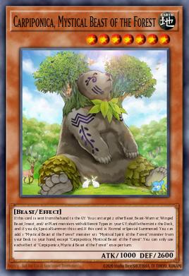 Carpiponica, Mystical Beast of the Forest DAMA-EN022