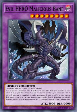 Evil HERO Malicious Bane LED5-EN012
