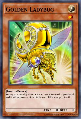 Golden Ladybug LODT-EN036