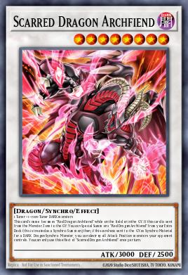 Scarred Dragon Archfiend SDCK-EN049